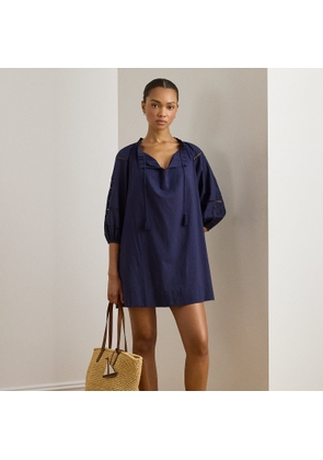 Eyelet Cotton Dress Cover-Up