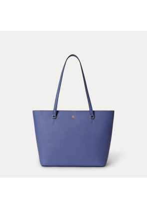 Medium Karly Crosshatch Leather Tote