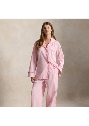Long-Sleeve Poplin Pyjama Set