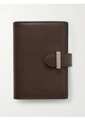 Dunhill - Alfred Business Card Case Patina-Leather Cardholder - Men - Brown