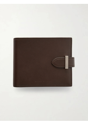 Dunhill - Alfred 4CC&CP Patina-Leather Billfold Wallet - Men - Brown