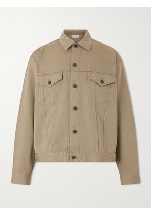 A.PRESSE - Silk and Cotton-Blend Piqué Jacket - Men - Neutrals - IT 44