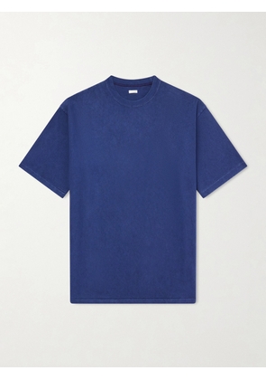 A.PRESSE - Vintage Cotton-Jersey T-Shirt - Men - Blue - 1