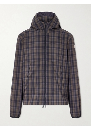 Moncler - Natisone Checked Shell Jacket - Men - Brown - 1