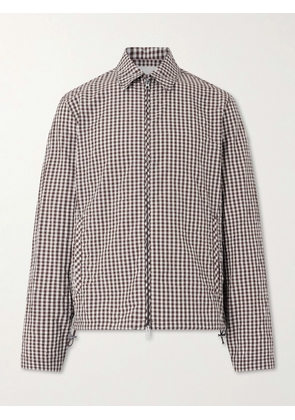 Moncler - Checked Cotton-Blend Jacket - Men - Neutrals - S