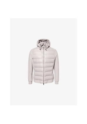 Mens Arne Hybrid Hooded Woven Jacket