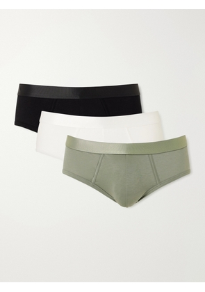 CDLP - Three-Pack Stretch-Lyocell Briefs - Men - Multi - M