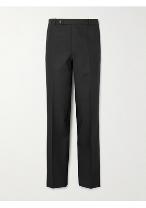 Husbands - Wide-Leg Linen Suit Trousers - Men - Black - FR 36