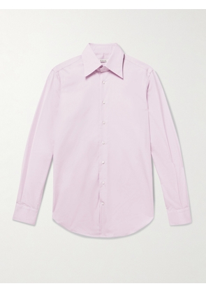 Husbands - Supima Cotton-Poplin Shirt - Men - Purple - EU 39