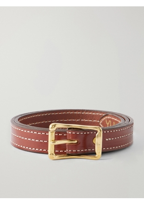 Yuketen - 2.5cm Leather Belt - Men - Brown - UK/US 30