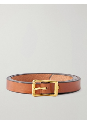 Yuketen - 2cm Leather Belt - Men - Brown - UK/US 30