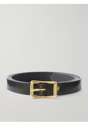 Yuketen - 2cm Leather Belt - Men - Black - UK/US 30