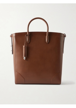 Dunhill - Century 33 Patina-Leather Tote Bag - Men - Brown