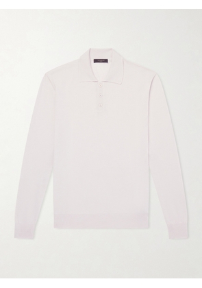 Slowear - Slim-Fit Cashmere and Silk-Blend Polo Shirt - Men - Neutrals - IT 44