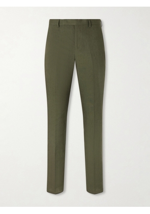 Paul Smith - Slim-Fit Tapered Linen Suit Trousers - Men - Green - UK/US 30