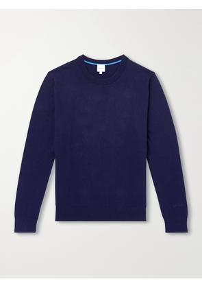 Paul Smith - Cotton-Jersey Sweater - Men - Blue - S