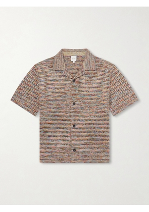 Paul Smith - Camp-Collar Knitted Cotton Shirt - Men - Neutrals - S