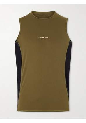 Portal - Range Light Polartec Polartec® Running Tank Top - Men - Green - XS