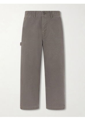 WTAPS - ARMSTG2501 Straight-Leg Cotton-Canvas Trousers - Men - Brown - S