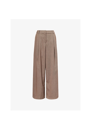 Womens Dissh Hailey Pinstripe Woven Trousers
