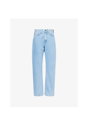 Womens Carhartt WIP Noxon Straight-Leg Denim Jeans