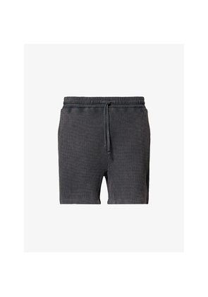 Mens The Couture Club Relaxed-Fit Waffle-Knit Cotton Shorts