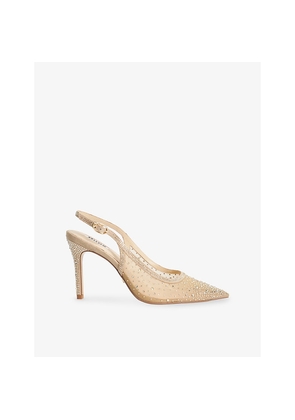 Womens Dune Compassionate Rhinestone-Embellished Mesh Courts