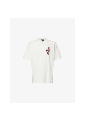 Mens Represent The Viper Dice Graphic-Print Cotton T-Shirt