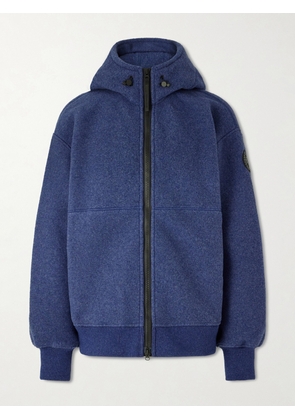 Canada Goose - Chilliwack Recycled Wool-Blend Fleece Zip-Up Hoodie - Men - Blue - S