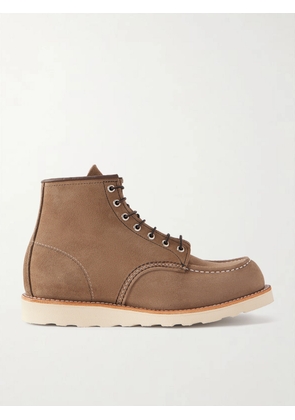 Red Wing Shoes - 8838 Classic Moc Suede Boots - Men - Neutrals - UK 7