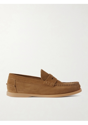 Mr P. - Leo Suede Penny Loafers - Men - Brown - UK 7