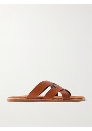 Mr P. - Leather Sandal - Men - Brown - UK 7