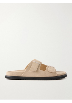 Mr P. - Suede Slides - Men - Brown - UK 7
