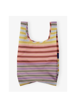 Womens Baggu Baby Gradient-Print Woven Tote Bag