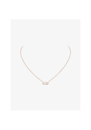 Womens Messika Move Uno 18ct Gold and 0.02ct Diamond Necklace