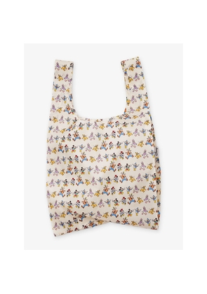 Womens Baggu x Disney Standard Baggu Mickey and Friends-Print Woven Tote Bag
