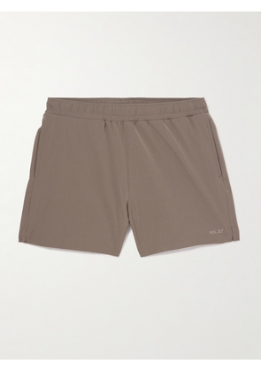 NN07 - Holiday 10039 Straight-Leg Short-Length Recycled-Shell Swim Shorts - Men - Brown - S