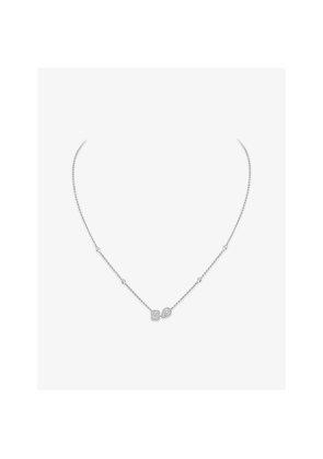 Womens Messika My Twin 18ct Gold and 0.30ct Diamond Necklace
