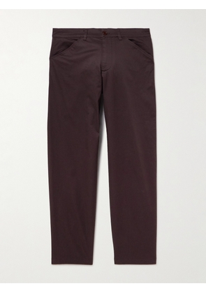 NN07 - Mylo 10021 Straight-Leg Organic Cotton-Blend Twill Trousers - Men - Brown - UK/US 28