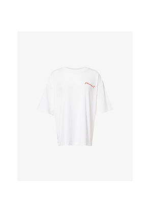 Womens Free People Movement Fp Movement Graphic-Print Boxy Cotton T-Shirt