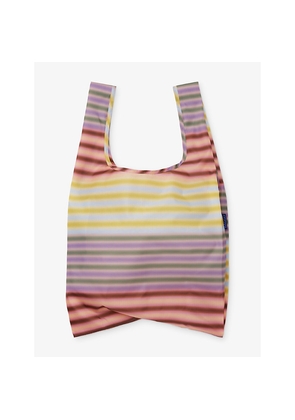 Womens Baggu Gradient-Print Woven Tote Bag