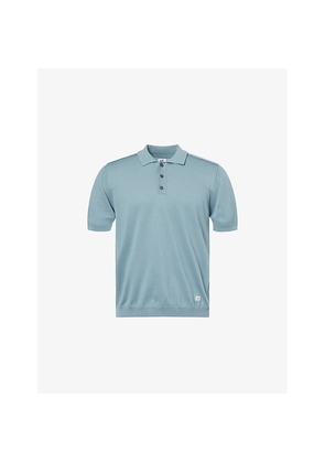 Mens Cp Company Sea Island Cotton Polo Shirt
