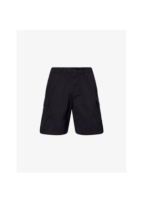 Mens Sandbanks Cargo Logo-Patch Cotton Shorts