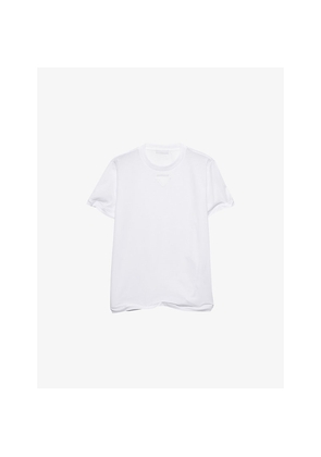 Mens Prada Shapeable Cotton-Jersey T-Shirt