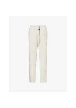 Womens Fear Of God Essentials Classic Flared-Leg Cotton-Jersey Trousers