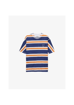 Mens Prada Printed Cotton-Jersey T-Shirt