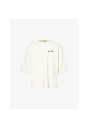 Mens Willy Chavarria Taco Shop Buffalo Cotton T-Shirt