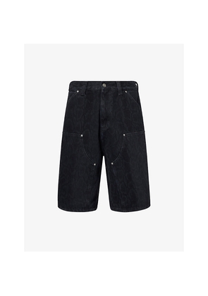 Mens Carhartt WIP Og Double Knee Denim Shorts