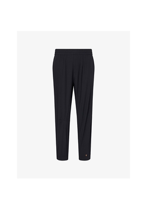Mens You Saxby Slim Tapered-Leg Shell Trousers