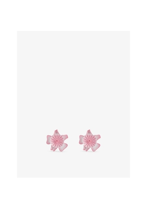 Womens Chloe The Chloé Bloom Brass Clip-On Earrings